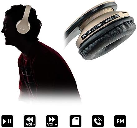 Experience the Ultimate in Comfort and Sound with Power Locus Stylish Purple & White Wireless Over-Ear Headphones – Hi-Fi Stereo Quality, Foldable Design for Travel, 12-Hour Battery Life, and Built-In Microphone for Hands-Free Calls – Perfectly Compatible with i Phone, Samsung, and LG Devices