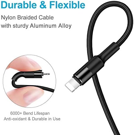 USAMS 5 FT 3-in-1 Multi Charging Cable – Durable Nylon Braided Fast Charger for Universal Compatibility with USB-C, Micro USB & Lightning Connectors – Ultimate Versatility for Smartphones & Tablets