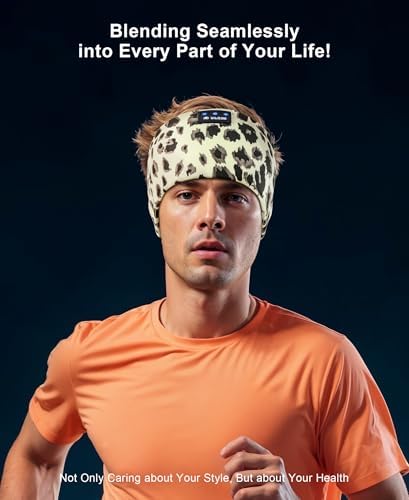 Ultimate Bluetooth 5.4 Sleep Headband Headphones – Designed for Side Sleepers, Unmatched Comfort for Active Lifestyles, Superior Sound Quality, Ergonomic Fit for Enhanced Relaxation, Ideal Tech Gift for Music and Podcast Enthusiasts