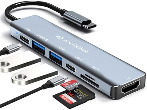 Ultimate 3-in-1 USB-C Hub HDMI Adapter for Mac Book Pro & Air – 100 W Power Delivery, High-Speed Data Transfer & Portable Design for Effortless Connectivity and Enhanced Productivity