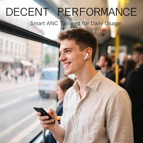 Revolutionary CMF Buds 2 A Wireless Earbuds – 2025 Edition Featuring 42 d B Hybrid Active Noise Cancellation and 12.4 mm Dynamic Bass Drivers for Unmatched Sound Quality – IP54 Waterproof for Sport Enthusiasts with Clear Voice Technology for Crystal-Clear Communication – 8-Hour Playtime with Quick Charge for Uninterrupted Audio on the Go – Customizable EQ Profiles via Nothing X App for Tailored Listening Experiences – Ergonomic Design with Lanyard-Ready Case for Active Lifestyles – Perfect for i Phone & Android Users Seeking Advanced Performance and Seamless Gaming Connectivity – Elevate Your Audio Journey with Cutting-Edge Features and Enhanced Compatibility