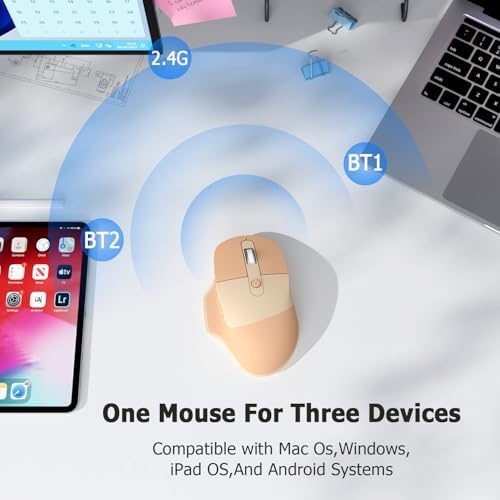 Adorable Pink Cat Wireless Silent Mouse – 2.4 GHz Plug and Play Optical Companion for Laptop & PC – Compact, Noise-Free Design Perfect for Home, Office, and Study Sessions – Cute Cat-Themed USB Nano Receiver Included