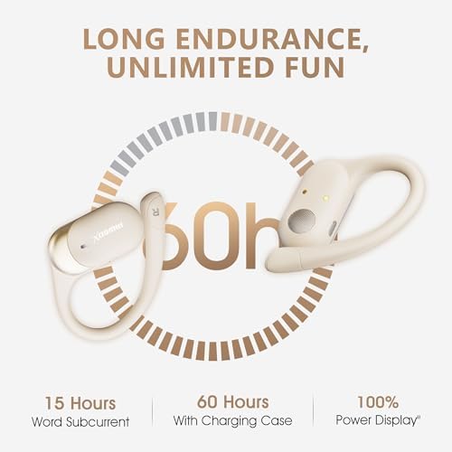 Riwbox Advanced Noise Cancelling Wireless Earbuds with Integrated Translation – 60-Hour Endurance, Bluetooth 5.4 for Superior Connectivity, Ergonomically Designed for Professionals and Travelers (Black) – Elevate Your Audio Experience Without Subscription Hassles