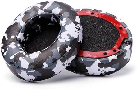 Upgrade Your Audio Experience with WC Wicked Cushions Replacement Ear Pads for Beats Studio 2 & 3 – Retro 90’s White | Luxurious PU Leather & Enhanced Foam for Optimal Sound Isolation | Perfectly Fits B0501 & B0500 Models | Not Compatible with Beats Solo | Enhanced Adhesive for Maximum Durability and Longevity