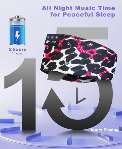 Ultimate Bluetooth 5.4 Sleep Headband Headphones – Designed for Side Sleepers, Unmatched Comfort for Active Lifestyles, Superior Sound Quality, Ergonomic Fit for Enhanced Relaxation, Ideal Tech Gift for Music and Podcast Enthusiasts
