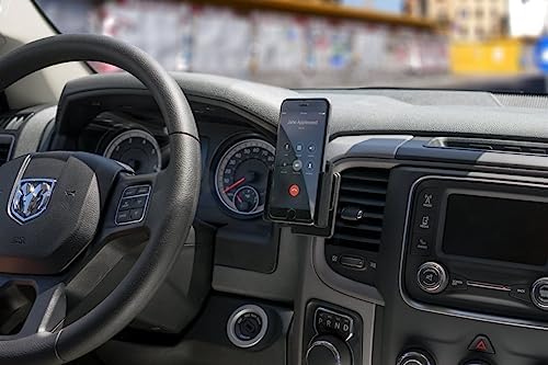 Scosche PC855158 Pro Clip Center Dash Mount for 2013-2018 Dodge Ram Trucks – Effortless Smartphone Access with Enhanced Safety Features and Easy Installation for a Streamlined Driving Experience