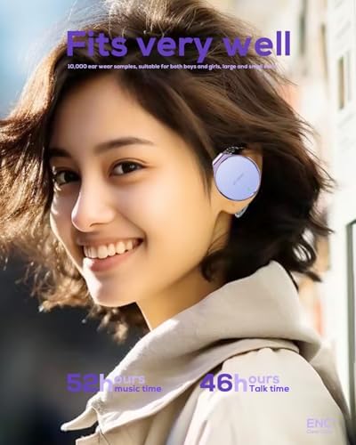 Elevate Your Audio Adventure with MICOOL On Ear Bluetooth Headphones – Sport-Ready Noise Cancelling Headset Featuring Four Microphones, Ultra-Lightweight Clip-On Comfort, and All-Day Battery Life for Dynamic Lifestyles – Perfect for Fitness, Commuting, and Everyday Use