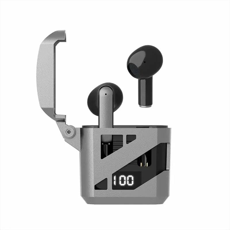 GT02 Ultimate True Wireless Bluetooth Earbuds – IPX4 Waterproof Sports Headphones with Rapid Charging, Long-Lasting Battery Life & Built-In Microphone for Clear Calls – Perfect for Gym, Running, Office Use & Outdoor Activities – Seamless Compatibility with Android & i OS Devices