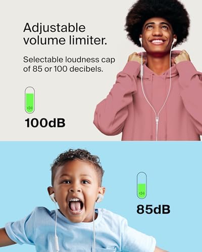 Belkin Sound Form USB-C Wired Earbuds – High-Fidelity In-Ear Headphones with Microphone for i Phone 15/16, i Pad Mini, Galaxy S25, and Google Pixel 9 – Water-Resistant Design and Ergonomic Comfort for Music Enthusiasts and Professionals – Durable Tangle-Free Cable for Everyday Durability and Convenience