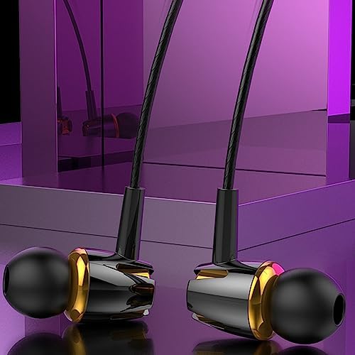 Maeline 30-Pack Noise-Isolating Earbuds with Built-In Microphone and Volume Control – Superior Stereo Bass In-Ear Headphones for i Phone, Android, PC & Laptop – Tangle-Free Design for Effortless Listening and Enhanced Compatibility