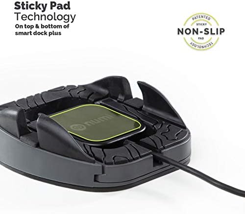 Revolutionize Your Driving with Smart Dock Plus: The Ultimate Wireless Charger & Car Phone Mount for i Phones and Smartphones – Fast Charging, Universal Grip, and Patented Dashboard Adhesion for Effortless Navigation and Safety