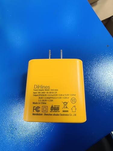 Ultra-Fast 45 W USB C Charger with 10 FT Cable for Phone 16 Series & Galaxy Devices – Superior Charging Efficiency in Yellow/White – Ideal for Travel and Everyday Use, Overheating Protection Included Ultra-Fast 45 W USB C Charger with 10 FT Cable for Phone 16 Series & Galaxy Devices – Superior Charging Efficiency in Yellow/White – Ideal for Travel and Everyday Use, Overheating Protection Included