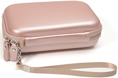 Premium Rose Gold Organizer Case for Sunveza 118 W USB-C Fast Charger – Sleek and Durable Semi-Hard Zippered Storage for Mac Book Pro and Apple Accessories – Shockproof, Water-Resistant Protection with Detachable Wristband – Ideal Travel Companion for Everyday Use – Compatible with Mag Safe and Type-C Hubs – Perfect for Your Essential Gadgets – Lightweight Design for Effortless Portability – Your Ultimate Solution for Charging Accessories – Guaranteed Quality with 100% Refund Promise – Transform Your Tech Organization and Protection Experience Today!