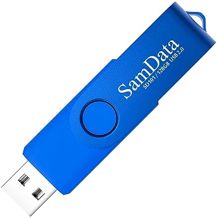 Maximize Your Storage with 128 GB USB Flash Drives 2 Pack – High-Speed Thumb Drives with LED Indicator for Effortless Data Backup and Transfer (Black) Ideal for Windows and Mac Compatibility