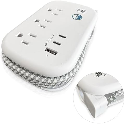 Ultimate Cruise Power Strip with 3.3 ft Extension Cord & Fast Charging USB Ports – Non-Surge Design for Seamless Connectivity on Carnival, Princess & Major Cruise Lines (2025/2026) – Essential Travel Accessory for All Devices
