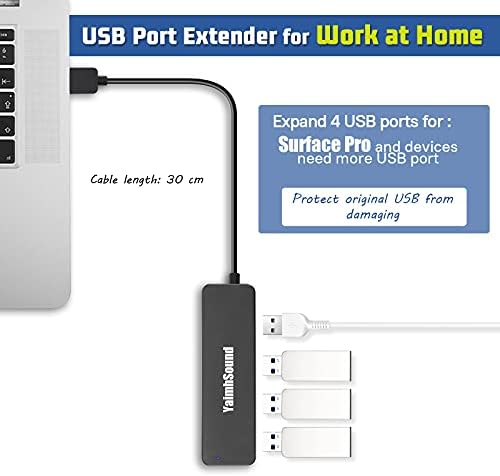 Chic Pink USB to USB-C Hub Adapter – Yaimh Sound 3.0 Multi-Port for Seamless Device Connectivity – Perfect for PC, Mac Book, and More – Experience High-Speed Data Transfer for Flash Drives, Keyboards, Mice, Cameras, and Gaming Gear – Enhance Your Productivity and Style