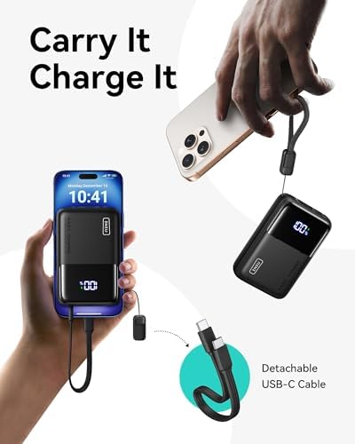 Ultimate INIU Power Bank 20,000 m Ah – 65 W Compact Fast Charger for Laptops, Tablets & Smartphones – Multi-Device USB-C Travel Power Bank with PD & QC Technology – Ideal for Mac Book, i Pad, Steam Deck, i Phone 16/15, Samsung Galaxy S22 – Unmatched Portability & Efficiency