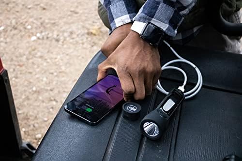 Ultimate Journey 300 Solar LED Flashlight & Power Bank – Waterproof, High Lumen Brightness, USB Charging for On-the-Go Convenience and Eco-Friendly Adventures