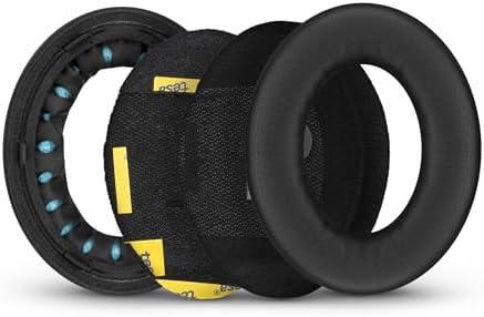 Upgrade Your Bose NC700 Experience with Brainwavz Premium Replacement Earpads – Soft PU Leather & Memory Foam for Ultimate Comfort and Enhanced Sound Quality – Effortless Installation in Minutes – Stylish Black Design for Superior Compatibility and Long-Lasting Durability