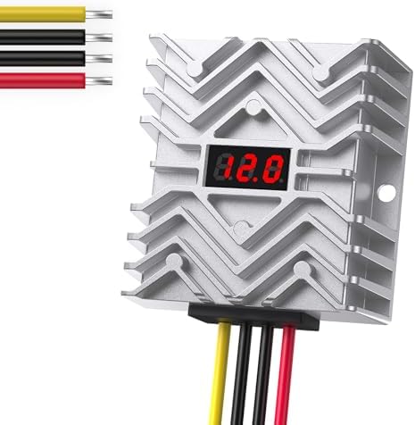 Elevate Your Power Solutions with the Versatile 12 V to 24 V DC-DC Step-Up Converter – Perfect for Golf Carts, LED Lighting, and Automotive Systems – 120 W Output, 5 A Current for Unmatched Efficiency and Easy Installation in Any Setting