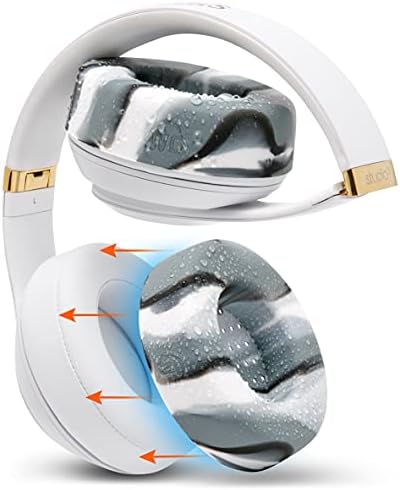 Upgrade Your Beats: WC Sweat Z Studio Earpad Covers for Studio 2 & 3 | Revolutionary Sweatproof Design, Effortlessly Washable, Perfect Fit | Unmatched Protection for Headphones & Enhanced Comfort