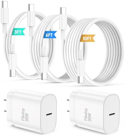Experience lightning-fast power with the i Phone 16, 15 Pro Max 30 W USB-C Charger Block – the ultimate fast charging solution for your devices. This advanced charger is engineered for efficiency, delivering rapid power-ups to your i Phone 16, 16 Pro Max, 15, 15 Pro Max, 15 Plus, i Pad, and Galaxy S24. Equipped with versatile 3, 6, and 10 FT Type C cables, this charger adapts to your lifestyle, providing the flexibility you need while keeping your devices charged. Enjoy enhanced compatibility with a wide range of electronics, ensuring a seamless charging experience across your tech ecosystem. Constructed from premium materials, this durable charger withstands everyday use, making it an essential companion for your charging routine. Say goodbye to long charging times and embrace the reliability of our fast charging capabilities—stay connected and powered anywhere, anytime with this indispensable accessory. Perfect for home, office, or travel, this charger elevates your power management experience to new heights.