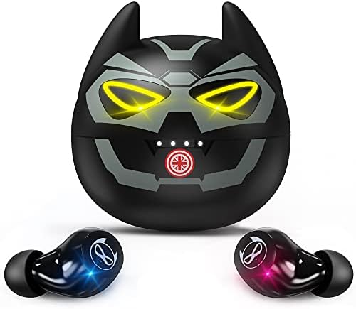 Adorable Kids’ Wireless Earbuds with Bluetooth 5.0 – Waterproof Sport Stereo Earphones for Seamless Connectivity and Enhanced Audio Experience – Perfect for Music, Gaming, and Learning on i Phone/Android – Fun, Durable Design with Noise Reduction and Built-in Mic