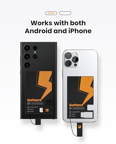 Ultra-Slim Power Card Portable Charger – Pre-Charged Emergency Power Bank for Fast Charging Android & i Phone Devices, Credit Card Size External Battery for Everyday Carry and On-the-Go Use, Enhanced Lightning & USB C Compatibility