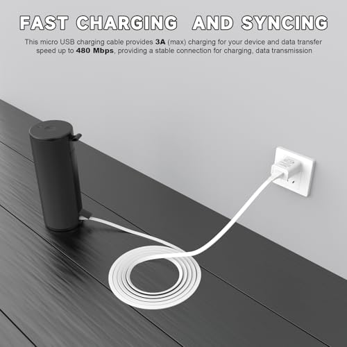 Ultimate Ears USB Boom Charger Cable – Fast Charging Adapter for UE Wonderboom, Boom 3, Megaboom 3, Blast, Megablast & Roll Speakers (White) – Unmatched Compatibility & Durability for Music Enthusiasts