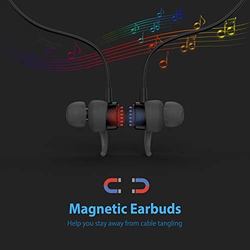 High-Performance Lightning Earbuds with Magnetic Design – MFi Certified Sports Headphones for i Phone 14/13/12/11/Pro Max/Xr/Xs Max/X – Noise-Isolating In-Ear Earphones with Built-in Microphone for Ultimate Workout Experience – Secure Fit and Premium Sound Quality