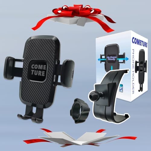 COMETURE Mazda-Specific Car Phone Holder Mount – Premium 360-Degree Adjustable Smartphone Cradle for i Phone & Android – Effortless Installation & Enhanced Driving Safety Accessory for Mazda 6 (2016-2017)