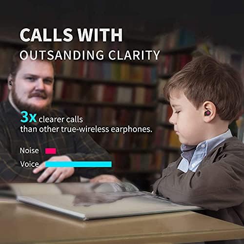 Kids Bluetooth 5.3 Wireless Earbuds with Touch Control – Adorable Pink Kitty Charging Case, IPX5 Waterproof Design, Hi-Fi Stereo Sound, Built-in Microphone for Clear Calls – Perfect for Young Music Lovers and Gamers