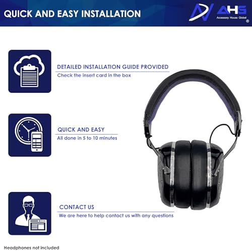 AHG Premium Sheepskin Earpads for V-Moda Crossfade Series – Ultimate Comfort and Acoustic Enhancement for Crossfade 3, M-100 Master, LP2 Wireless, and More with Effortless Installation and Luxurious Feel