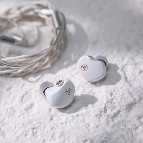 Linsoul 7 HZ G1 Premium Wired In-Ear Monitors – Cutting-Edge 10 mm DLC Dynamic Drivers for Unmatched Sound Precision, Removable OFC Silver-Plated Cable for Longevity, Comfortable Ergonomic Design for Extended Use, Versatile 3.5 mm Jack Compatibility, Elegant Black Finish Perfect for Audiophiles and Gamers Seeking Exceptional Audio Performance