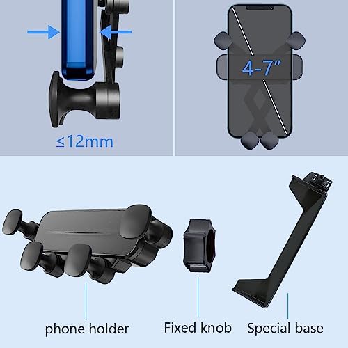 Premium Car Phone Holder Mount for Honda Accord 2008-2012 – Secure Mobile Device Cradle for Effortless Navigation and Hands-Free Use – Sleek No Bar Display Design, Easy Installation, and Enhanced Durability – Perfect for LX, LX-P, SE, EX, EX-L, and LX-S Models – Elevate Your Driving Safety with Optimal Viewing and Stability