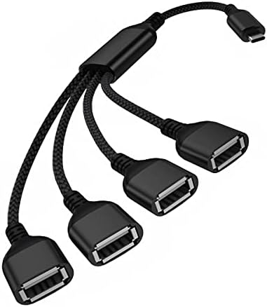 Basesailor USB C to 4-Port USB A Splitter Adapter – 3.3 FT Thunderbolt 3 Compatible Hub for Mac, Laptop, i Phone 15/16 & i Pad – Enhance Connectivity & Data Transfer Speeds with Durable Dual Cord Design for Effortless Multi-Device Support Basesailor USB C to 4-Port USB A Splitter Adapter – 3.3 FT Thunderbolt 3 Compatible Hub for Mac, Laptop, i Phone 15/16 & i Pad – Enhance Connectivity & Data Transfer Speeds with Durable Dual Cord Design for Effortless Multi-Device Support