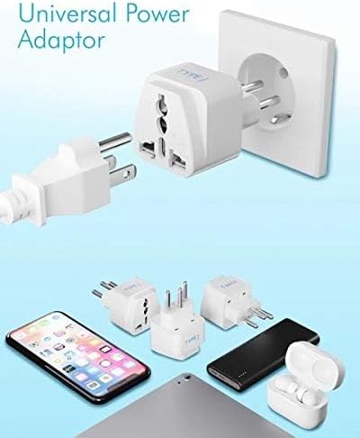 Ultimate Compact Travel Power Adapter for UK & Ireland – Dual USB & USB-C Fast Charger with 3.1 A Output – Type G Plug Converter for Seamless Global Connectivity in Hong Kong, England, Dubai, and Saudi Arabia – Safe, Efficient Design for Smart Travelers