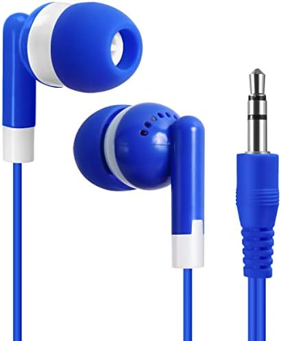 Classroom-Ready 30-Pack Earbuds for Kids – Affordable Wired Headphones with 3.5 mm Jack for Enhanced Learning Experience, Durable & Comfortable Earphones for Students and Teens