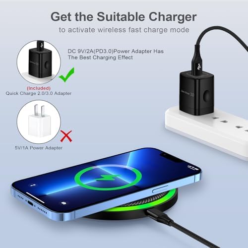 Effortless 15 W Wireless Charging Pad for Samsung Galaxy Z Flip 7, Z Fold 7, S25 Series & Google Pixel 9 – Sleek, Tangle-Free Android Charger Station with Enhanced Safety Features & Versatile Compatibility for Quick Power Solutions
