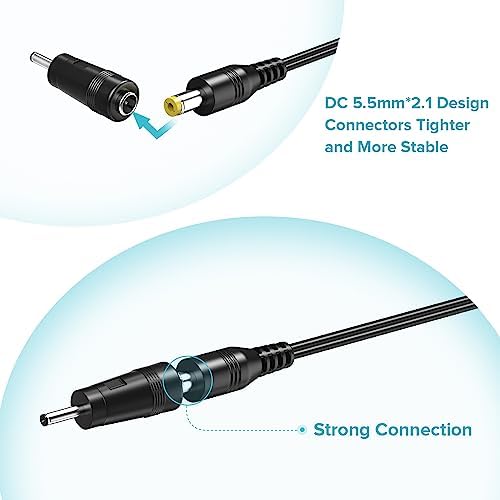 Versatile 10 W 5 V 2 A AC/DC Power Adapter – Multi-Tip Charger for Tablets, Webcams, Routers & Bluetooth Speakers – Enhanced Rapid Charging & Universal Compatibility for All DC 5 V Devices – Lightweight, Durable, and Safety-Optimized Power Supply Solution