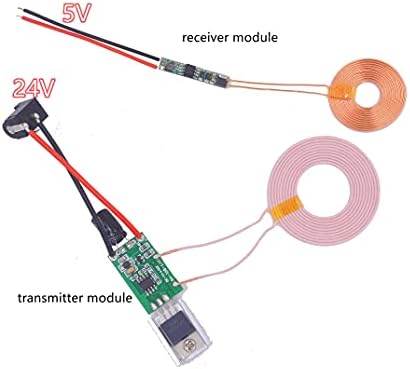 Taidacent 5 V 2 A High-Efficiency Wireless Charging Module – Fast Qi-Compatible Charger Board for Power Banks and Devices, Perfect for DIY Projects and Mobile Charging Solutions with Enhanced Speed and Stability