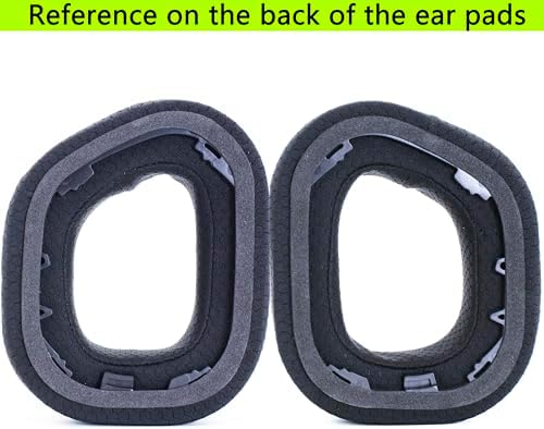 Upgrade Your Corsair HS80 RGB Wireless Headphones with Premium Replacement Ear Pads – Soft Football Mesh Weave & Plush Memory Foam for Ultimate Comfort and Enhanced Noise Isolation – Easy Installation in Classic Black – Perfect for Long Gaming Sessions and Music Enjoyment