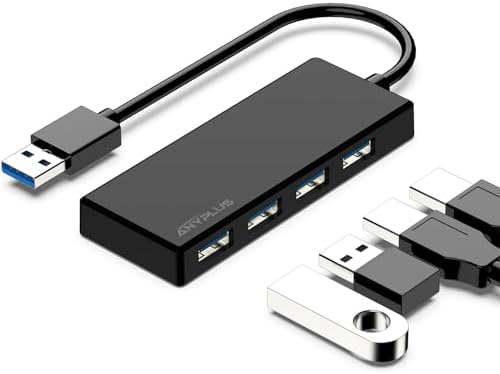 Unlock Seamless Device Connectivity with Our Compact 2 ft USB 3.0 Hub & Multiport Splitter – High-Speed Adapter for Laptops, PCs, i Macs & More – Effortlessly Connect Multiple Devices for Enhanced Productivity on the Go!