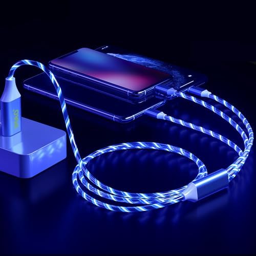 IHAO 60 W USB Type C to Type C Fast Charging Cable with LED Current Indicator – High-Speed Data Transfer for Android & i OS Devices – 39 Inch Universal Charger in Vibrant Green – Durable, Efficient Power Delivery for Modern Tech
