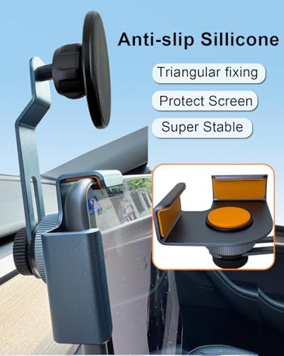 Transform Your Tesla Driving Experience with the Premium Magnetic Phone Holder for Model 3/Y/S/X – Effortless Hands-Free Operation, No Adhesives Required, Strong Mag Safe Compatibility for All Smartphones, Elegant Design for Perfect Integration