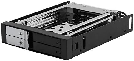 Kingwin Universal Hot Swap Mobile Rack for 2.5” & 3.5” SSD/HDD – Effortless Internal Tray-Less SATA Hard Drive Backplane Enclosure with 6 Gbps Support for SATA I/II/III & SAS I/II – Ultimate Flexibility and Enhanced Data Transfer Speed for Efficient Storage Management