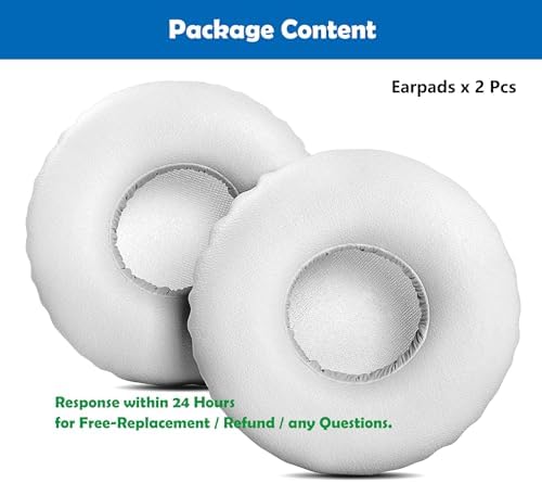 Revitalize Your Jabra REVO Headphones: Premium Memory Foam Earpads with Skin-Friendly Leather for Ultimate Comfort and Noise Isolation – Effortless Installation & Long-Lasting Durability for Enhanced Audio Experience
