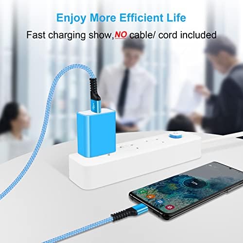Rapid Charge USB Wall Charger – Quick Charge 3.0 Compact Power Block for i Phone & Samsung Galaxy – High-Speed Charging for Android Devices – Travel-Friendly Design with Safety Features – Universal Compatibility for LG, Moto & More