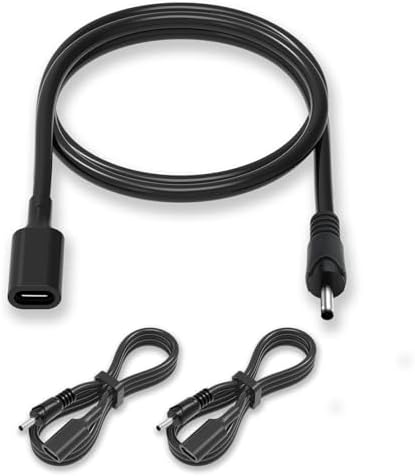 USB C to 3.5mm x 1.35mm Power Cable Cord, USB C to DC Adapter,Work with Charger and Power Bank Portable for Outdoor Test, Studio and Travel – Enhanced Compatibility and Speed