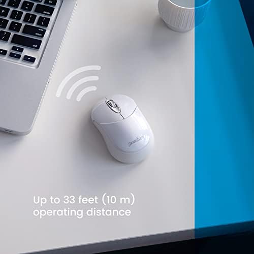 Elevate Your Productivity with the Perixx PERIMICE-802 PP Wireless Bluetooth Mouse – Sleek Purple Design for Windows, i OS & Android Devices – Ergonomic Comfort and High Precision Tracking for On-the-Go Professionals